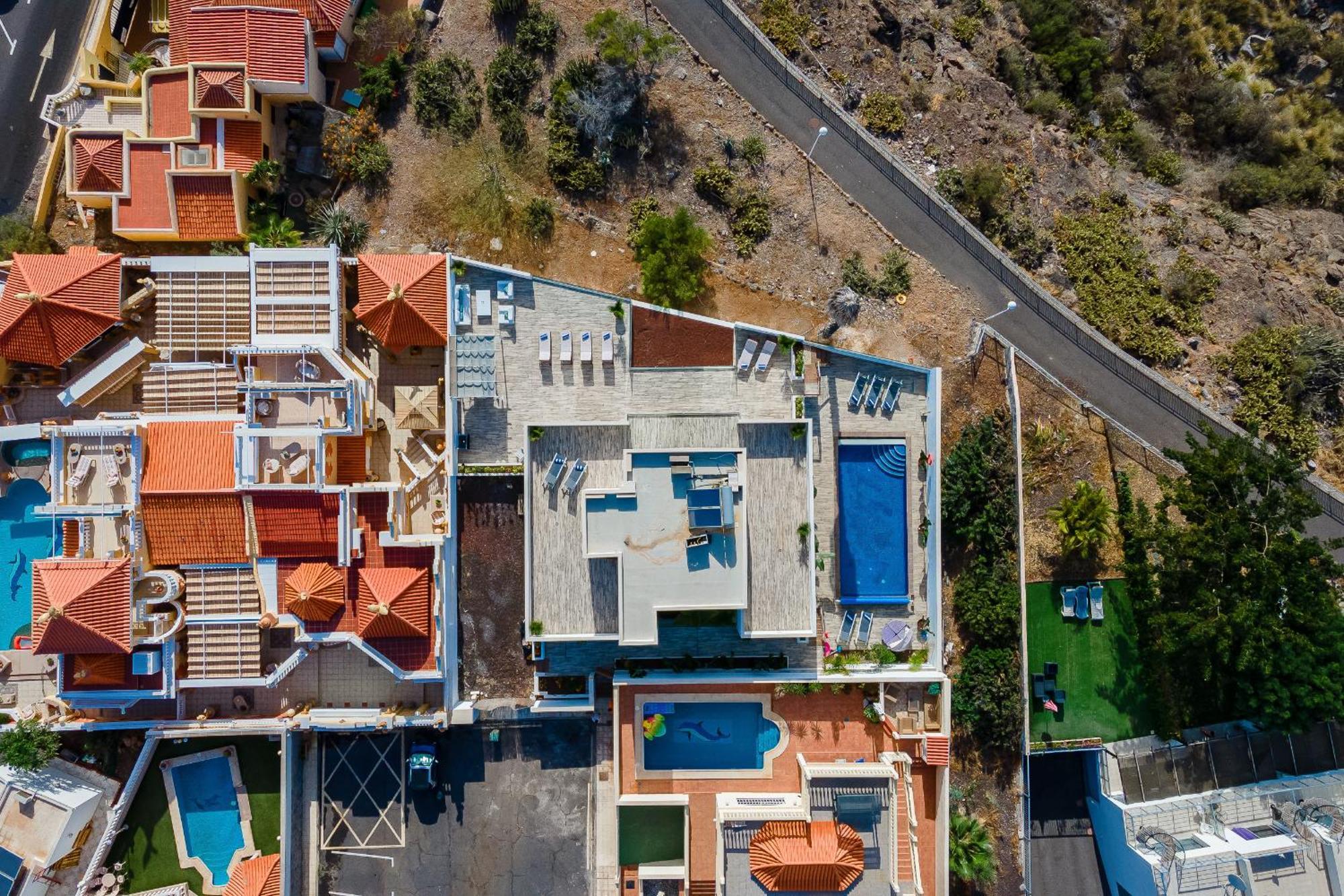 Fabulous Contemporary 5 Bedroom Villa With Private Heated Pool, Sleeps Max 13 Callao Salvaje Kültér fotó